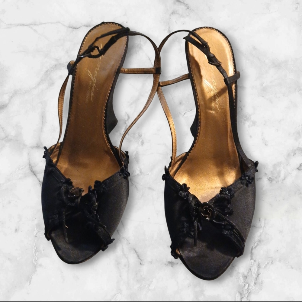 Elegant Black Wedges